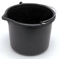 WIADRO BUDOWLANE 12 L METALOWY UCHWYT <2300>