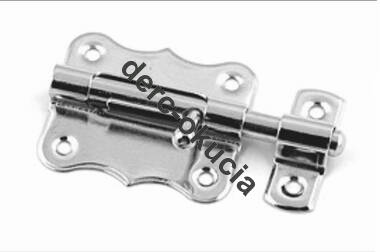 Zasuwa z ryglem okrągłym mała L-40 mm Zn.galw. <0971>