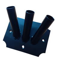 MF-3MAL Mocowanie flagi potrójne 200x150x2,0 malowane <1430>