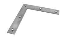 Narożnik okienny prosty 100x100 mm Zn.galw. srebrny <0974>