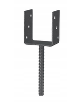 PODPÓRKA SŁUPA "U-7M" 101x90x120 RAL7016 ANTRACYT <1811>