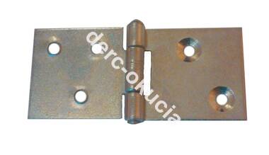 Zawias  prosty 72x32x1,5 ZN <0202>