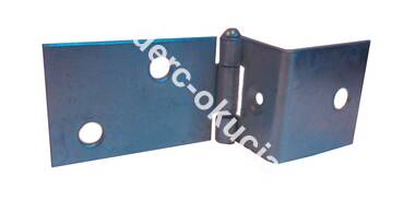 Zawias Z-2 gięty 52x34x32x1,5 ZN <0201>