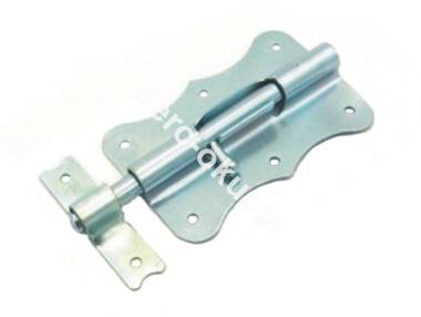 Zasuwka z ryglem okrągłym 100x67x0,8 Zn. <0993>
