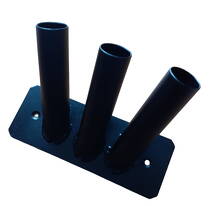 MFP-3MAL Mocowanie flagi proste potrójne 180x75x2,0 malowane <1433>