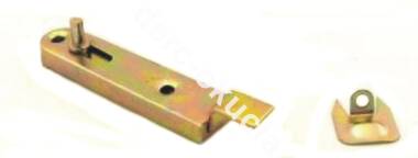 Zasuwka meblowa odgięta 71x16 Zn <0821>
