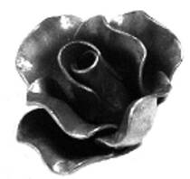 Kwiat pąk "RÓŻY" H50xL50/1,5  <50110>