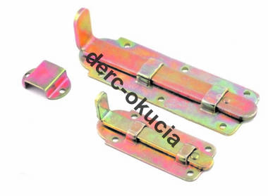 Zasuwka mini z ryglem prostym 100 mm Zn. <0933>