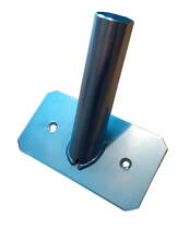 MFP-1 Mocowanie flagi proste pojedyncze 140x75x2,0 Zn <0442>